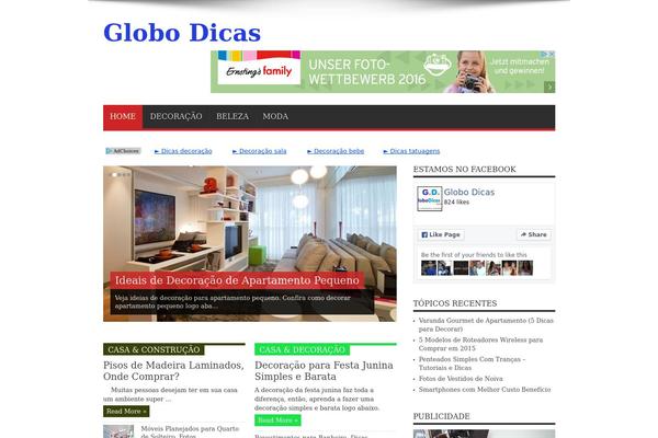 globodicas.com.br site used Jarida2