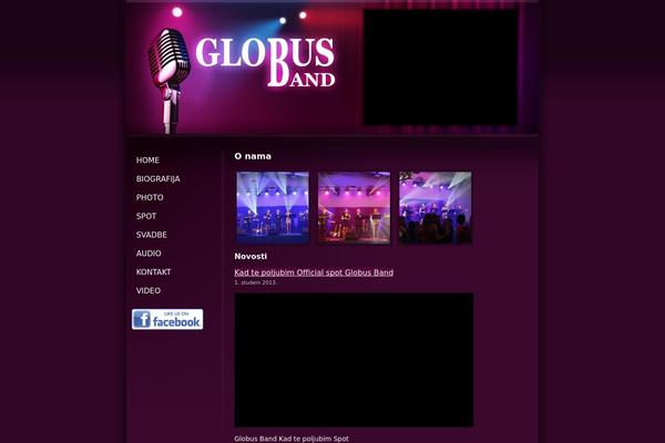 globusband.com site used Globusband