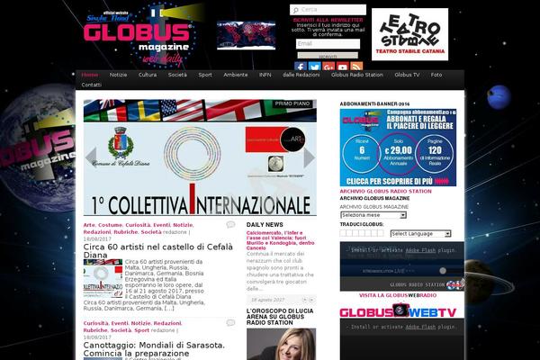 globusmagazine.it site used Globusmagazine