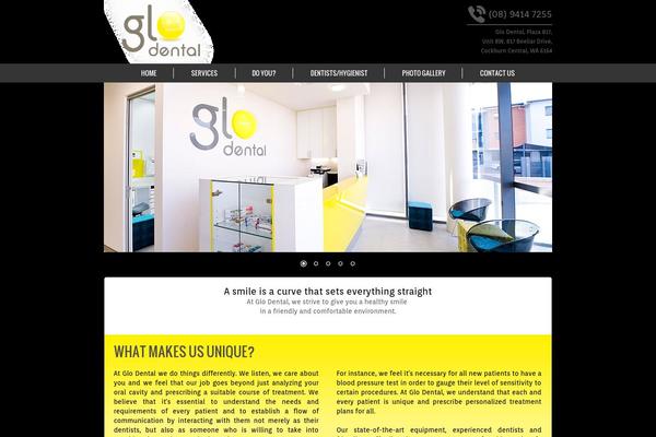 glodental.com.au site used Glo