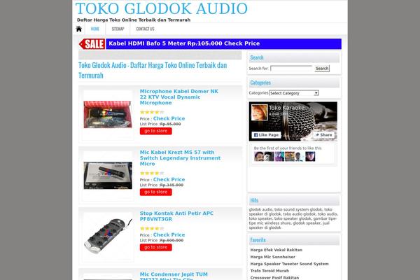 glodokaudio.com site used Virtazon