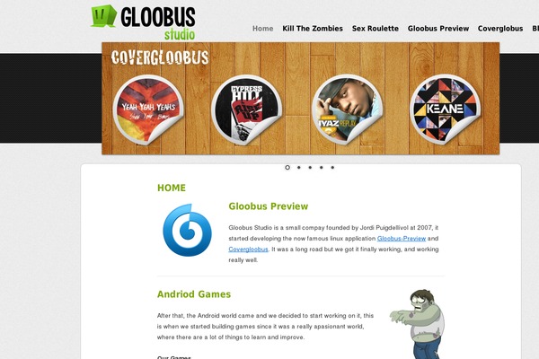 gloobus.net site used Gloobus