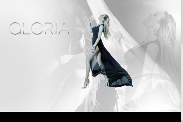 Gloria theme site design template sample