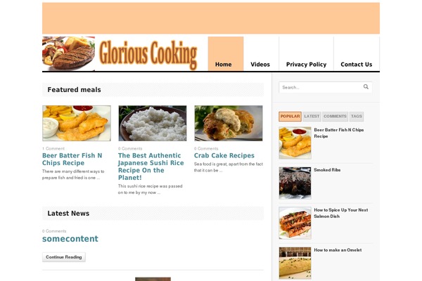 Delicious Magazine theme websites examples