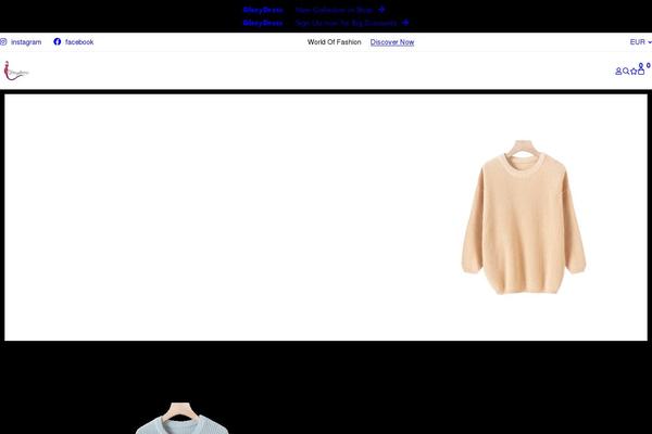 Minimog theme site design template sample