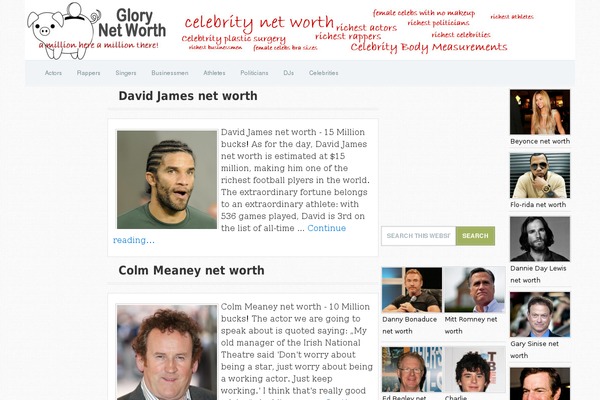 GeneratePress theme site design template sample