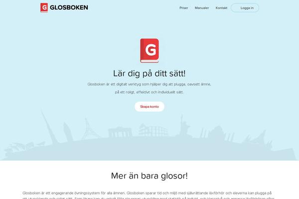 glosboken.se site used Glosboken