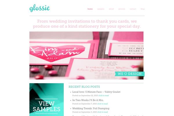 glossie.ca site used Glossie_udesign_child