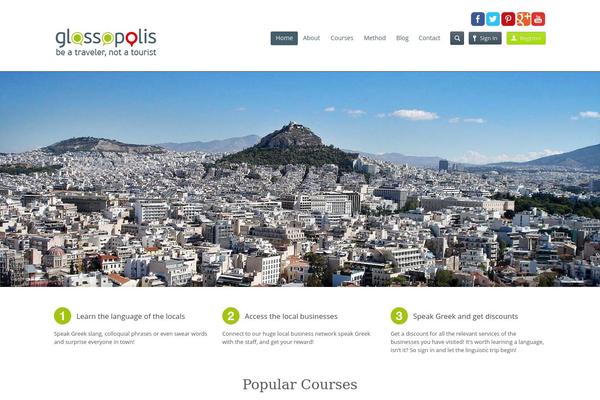glossopolis.com site used Academy