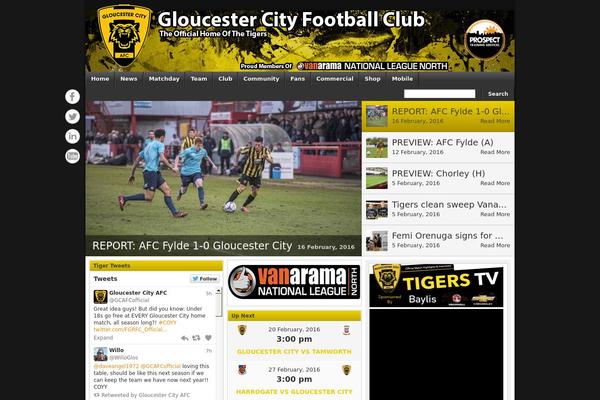 gloucestercityafc.com site used Footballclub-2.0.8.3