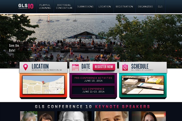 glsconference.org site used Gls12