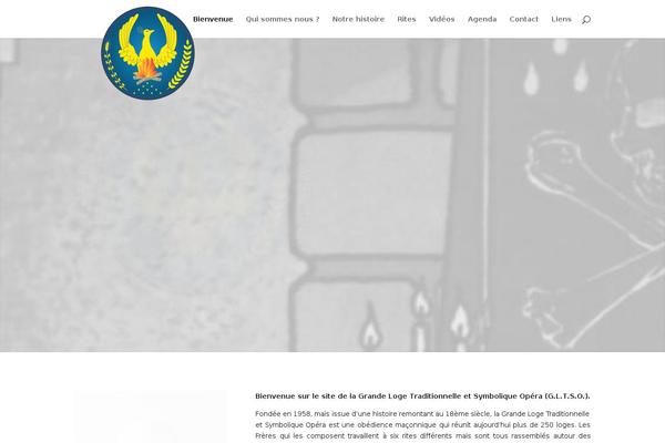 Divi theme site design template sample