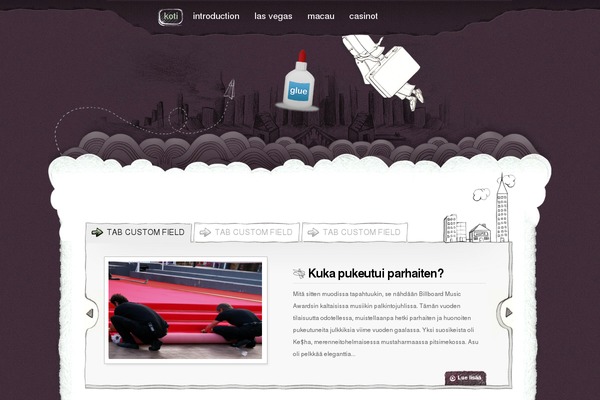 Twenty Sixteen theme site design template sample
