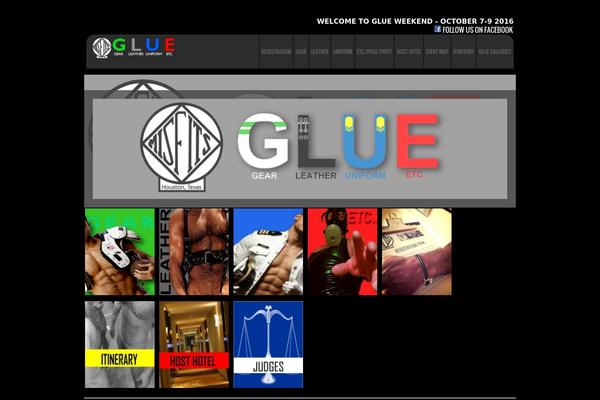 glueweekend.com site used Costello-dark