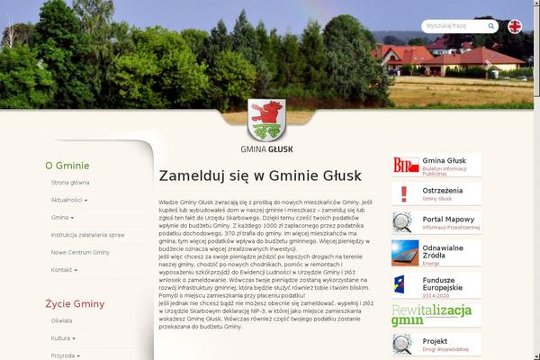 glusk.pl site used Glusk