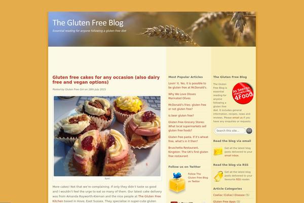 gluten-free-blog.com site used Prosense