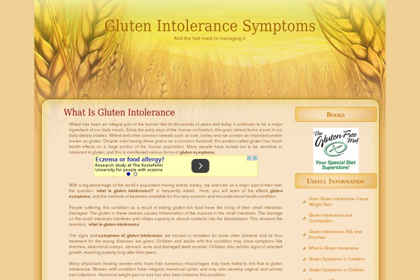 gluten-symptoms.com site used Wheat_farm