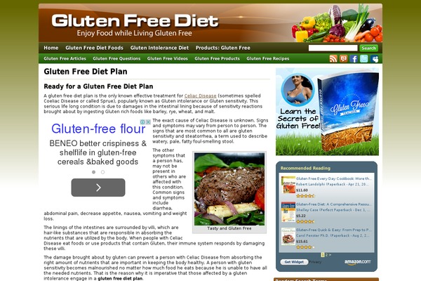 glutenfreediet100.com site used Cafeteria-lite