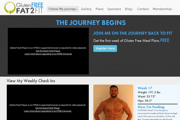 glutenfreefat2fit.com site used Gluten