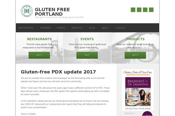 glutenfreeportland.org site used Gfp
