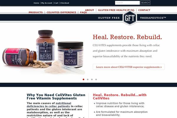 glutenfreetherapeutics.com site used Glutenfreetherapeutics