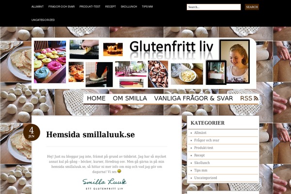 glutenfrittliv.se site used Bueno2