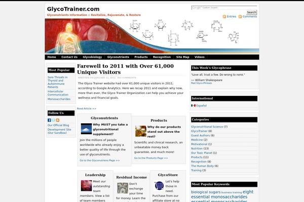 glycotrainer.com site used 2009-10-26