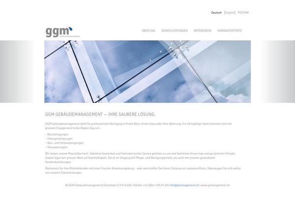 gmanagement.ch site used Bootstrap Ultimate