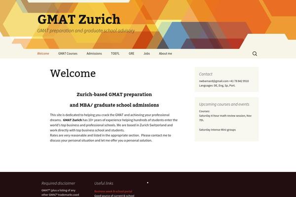 Twenty Thirteen theme site design template sample