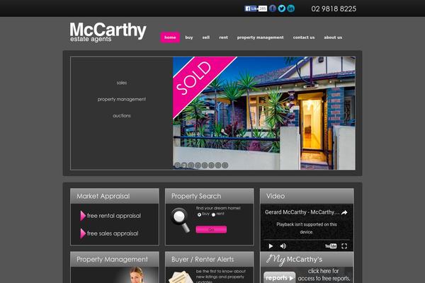 gmre.com.au site used Mccarthy