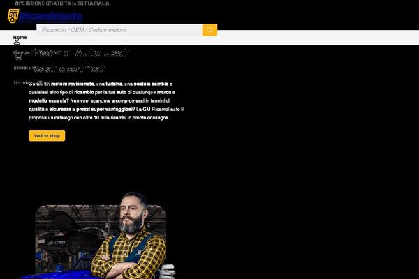 Impreza theme site design template sample