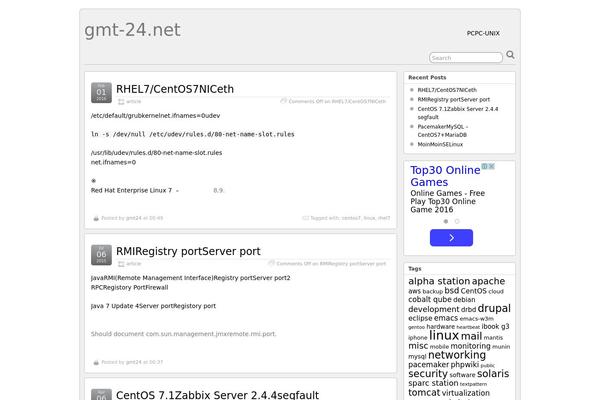 Suffusion theme site design template sample