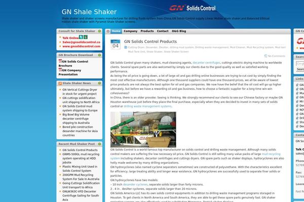 gn-shale-shaker.com site used I3theme-1-8-classic