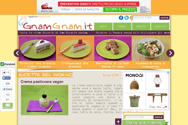 gnamgnam.it site used Gnam2021