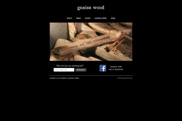 gneisswood.com site used Canvas