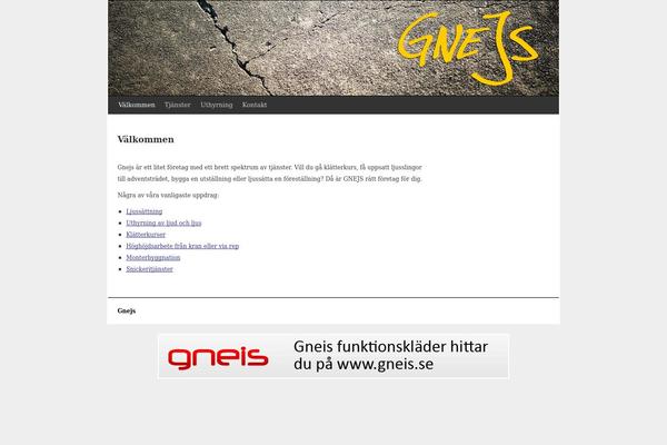 gnejs.se site used Gnejs