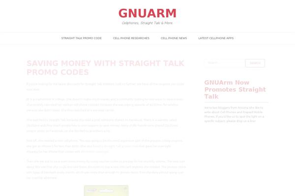 gnuarm.com site used Tribute