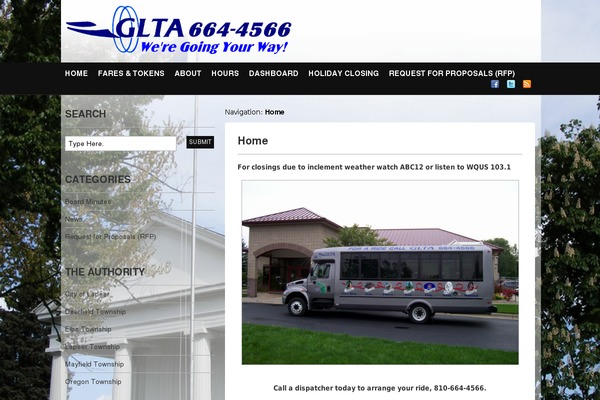 go-glta.org site used Standardtheme