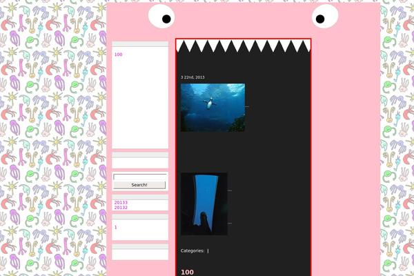 Omnommonster theme site design template sample