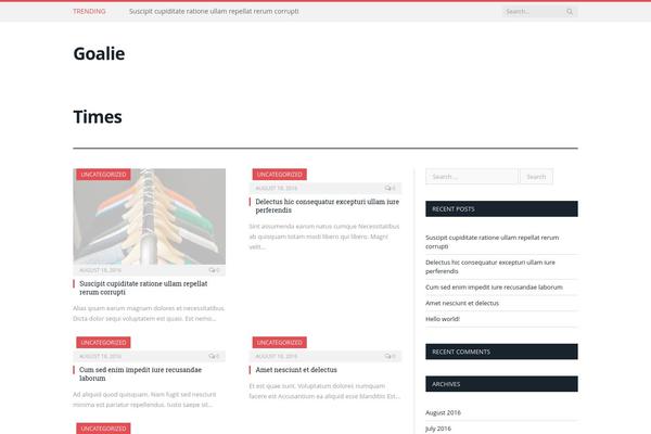 SmartMag theme site design template sample