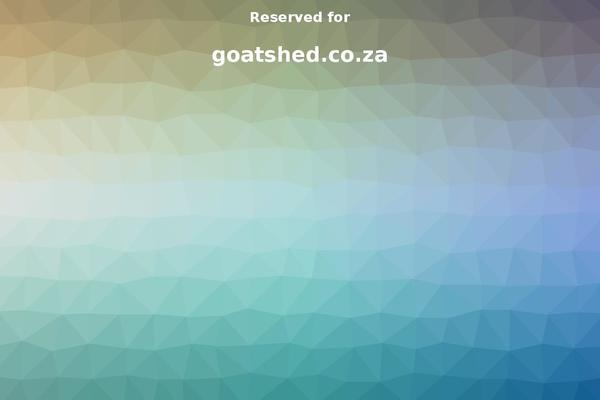 goatshed.co.za site used Fairview