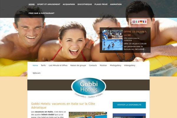 gobbihotel.fr site used Gobbihotelfr