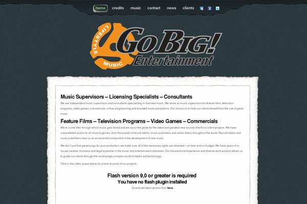 gobigentertainment.com site used OnTheGo