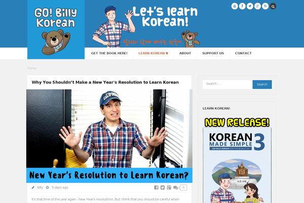 ColorMag theme site design template sample