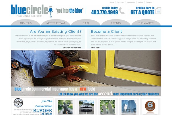 gobluecircle.com site used Bluecircle