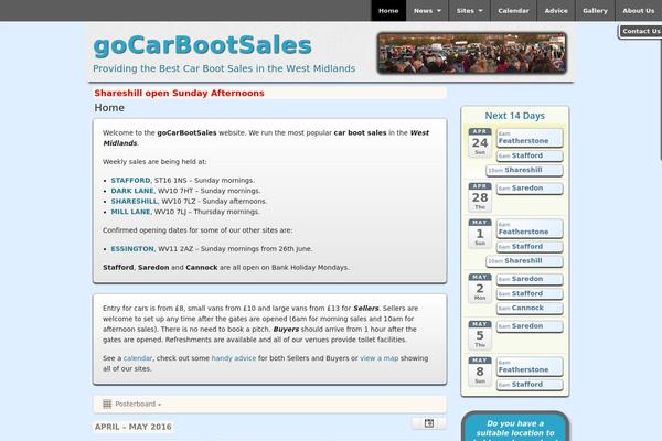 gocarbootsales.com site used Required-gcbs
