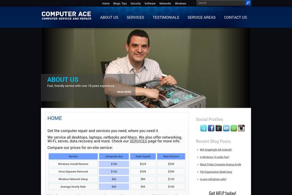 gocomputerace.com site used Robot