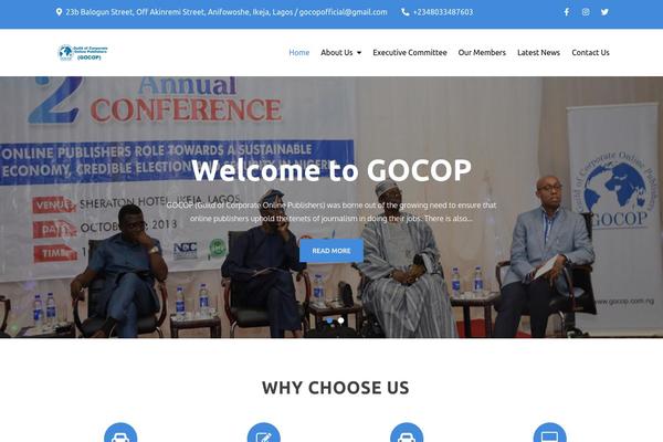 gocop.com.ng site used Creativ-university