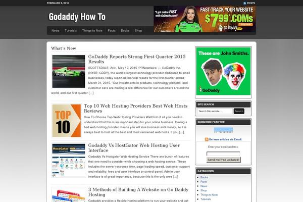 godaddyhowto.com site used Streamline