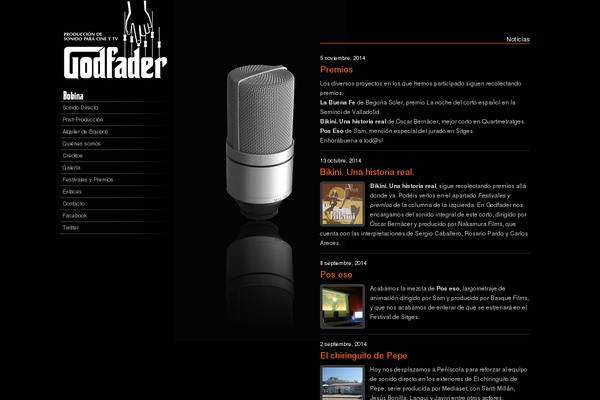 godfader.eu site used Godfader